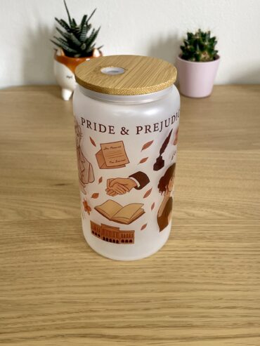 Vaso Orgullo y Prejuicio