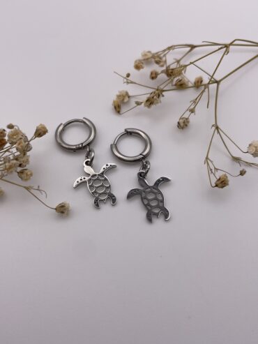Pendientes tortuga