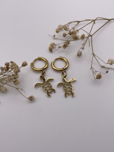 Pendientes tortuga