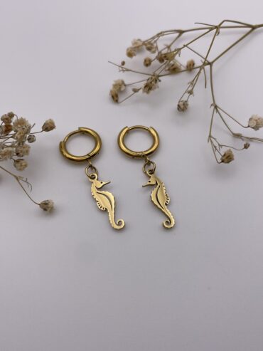 Pendientes caballito de mar