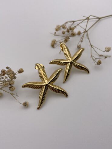 Pendientes estrella marina