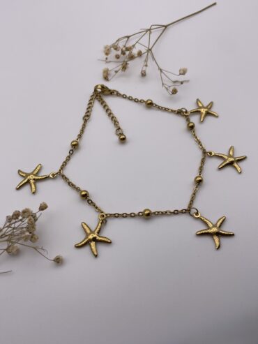 Tobillera estrellas