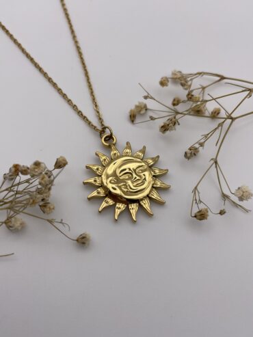 Collar sol y luna