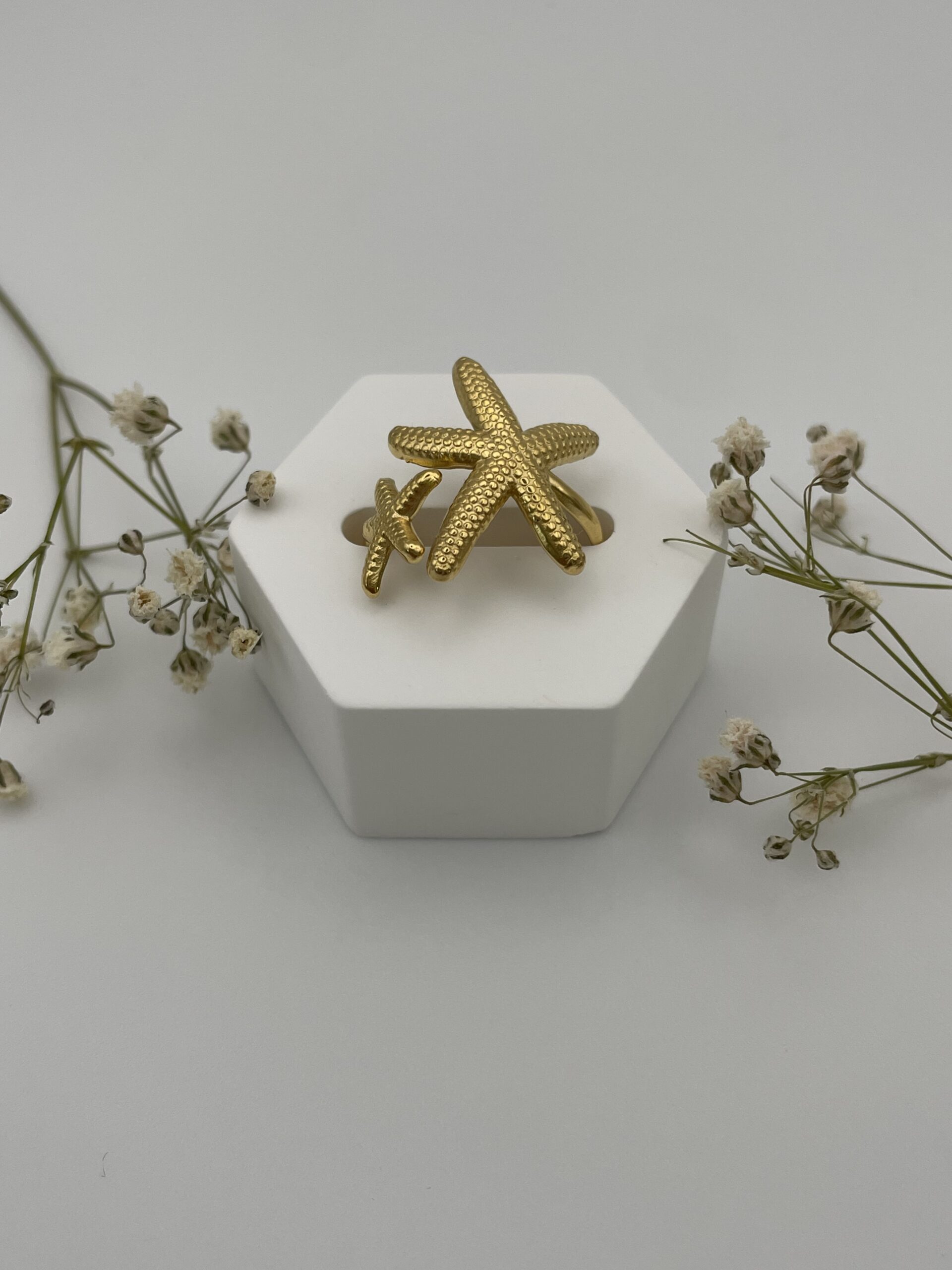 Anillo estrella doble - Imagen 2