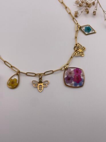 Collar hada de primavera
